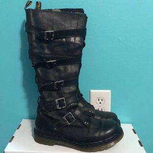 Knee high Doc Martens